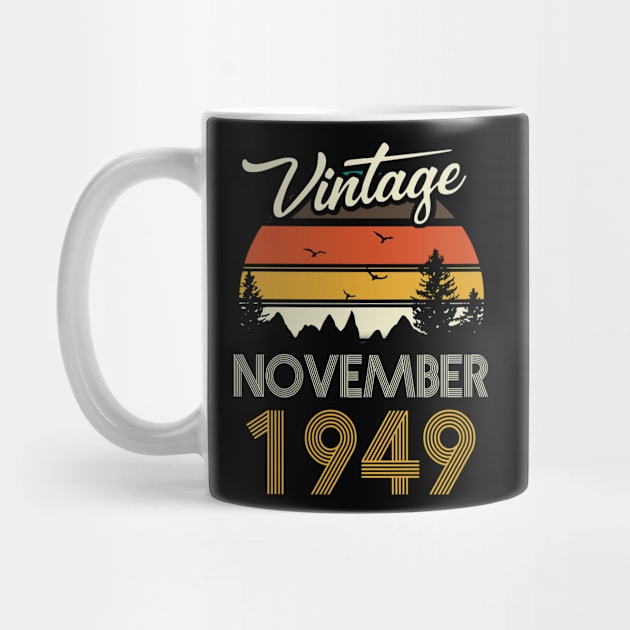 1949 - Vintage November Birthday Gift Shirt by ReneeCummings